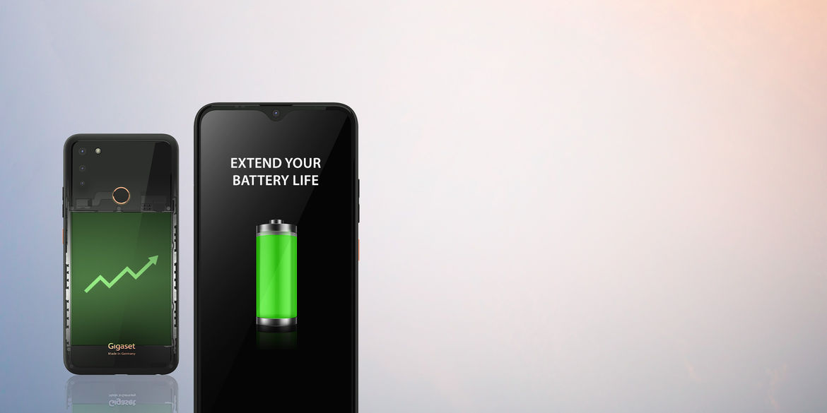 Content Teaser - Page Link (Gigaset Battery Save Initiative)
