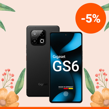 Smartphone Gigaset GS6 negro, descuento 5%
