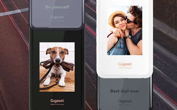 Gigaset Snartphones mit Gravur