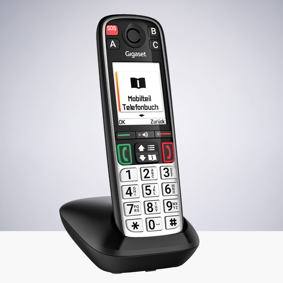 Gigaset EASY 500 Seniorentelefon mit großem Display und Menü