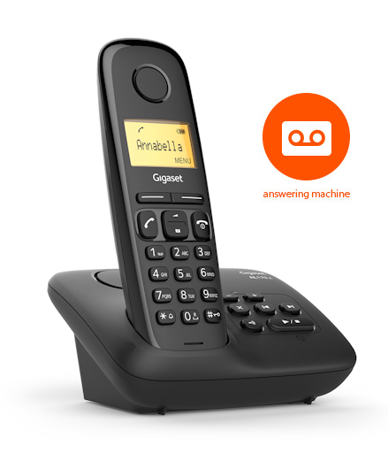 Téléphone Sans Fil GIGASET Duo A170A - Noir